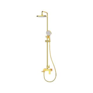 Душевая стойка Frap F2489-3 Золотой сатин